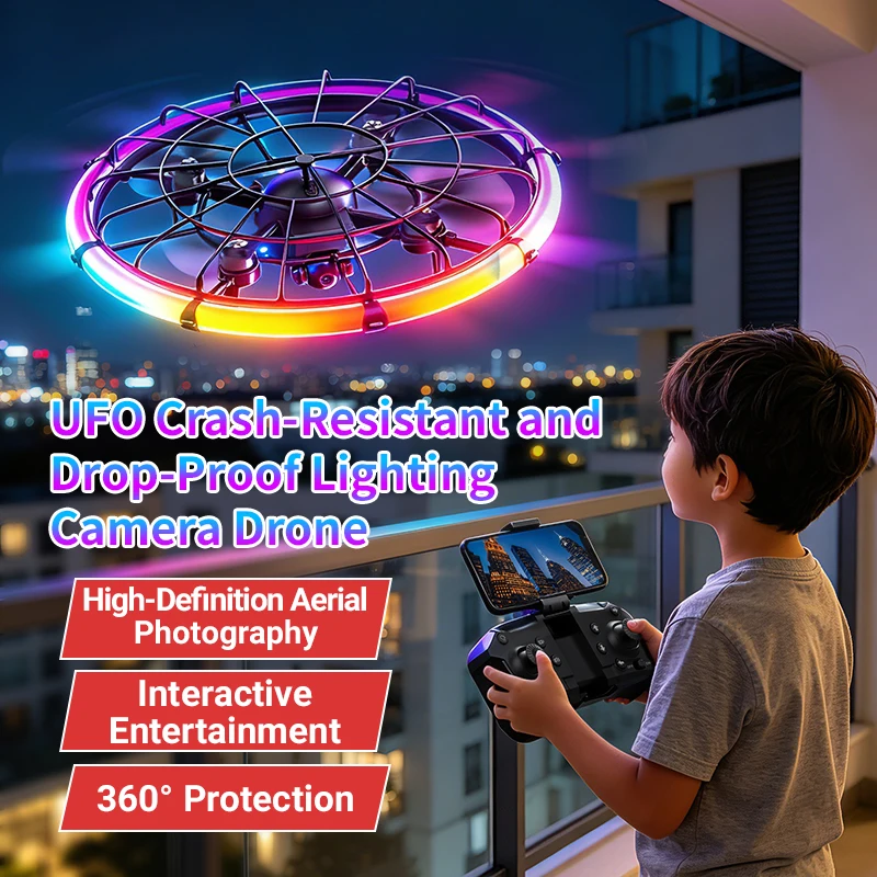 Drone Kit With Camera - Drone RC JJRC H145 UFO avec