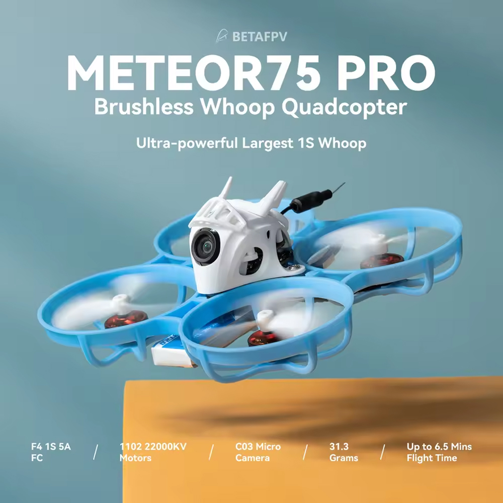 BETAFPV Meteor75 Pro 80.8mm 1S - Drone Kit With Camera avis et prix