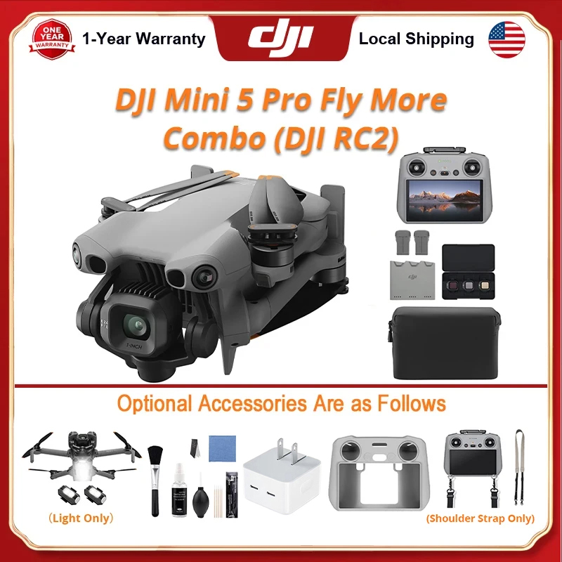 Kit de drones DJI Mini 5 Pro F - Drone Kit With Camera avis et prix