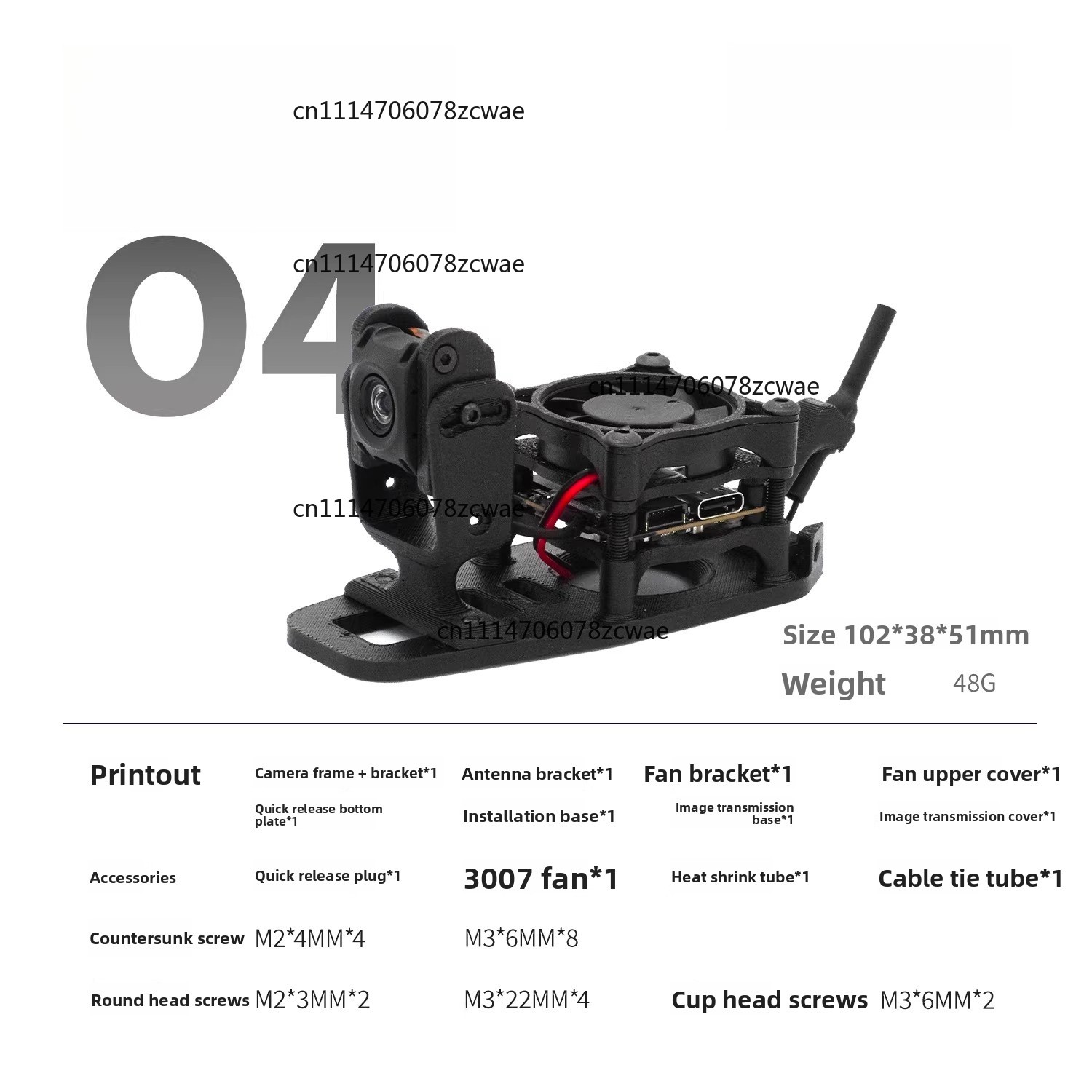 Support de fixation rapide ZOC - Drone Kit Racing avis et prix